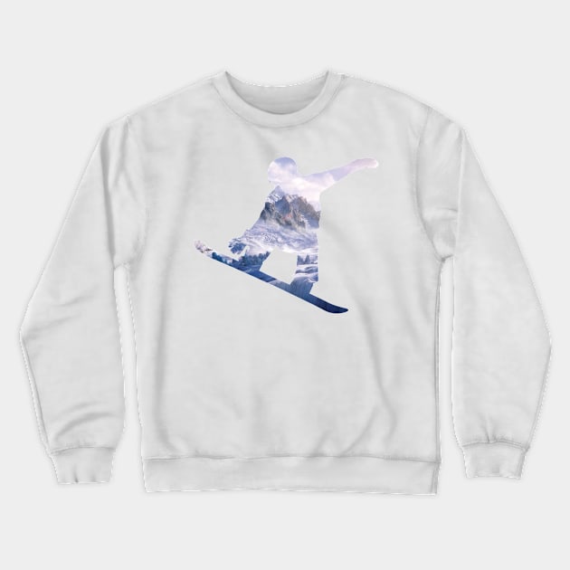 Snowboard 10 Crewneck Sweatshirt by nuijten